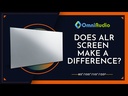 OmniScreen 84" Inch ALR Fixed Screen For Long Throw (16:9)