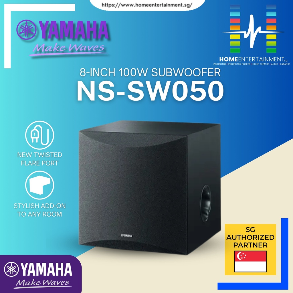 YAMAHA NS-SW050 8" INCH ACTIVE SUBWOOFER