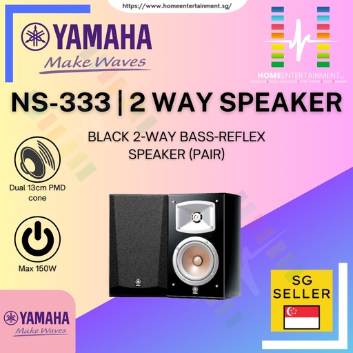 YAMAHA 2-WAY ACOUSTIC SUSPENSION - NS-333 - 1 PAIR