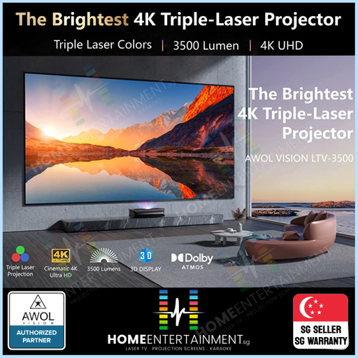 Awol Vision LTV-3500 PRO UST 4K Projector